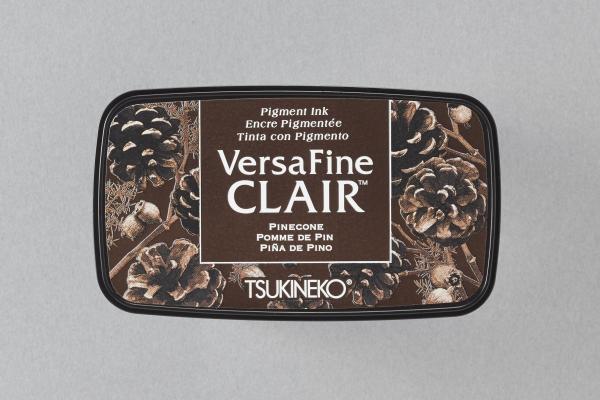 Versafine Clair oil based pigment ink - Dark "Pinecone"